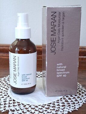 Josie Maran Argan Daily Moisturizer Lotion SPF 40 RARE Original Formula 4oz READ